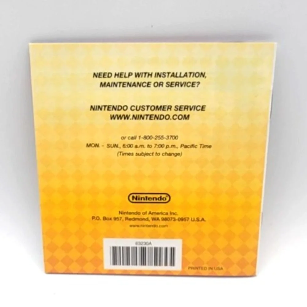 Mario Party NINTENDO DS GAME MANUAL ONLY *NO GAME*‎